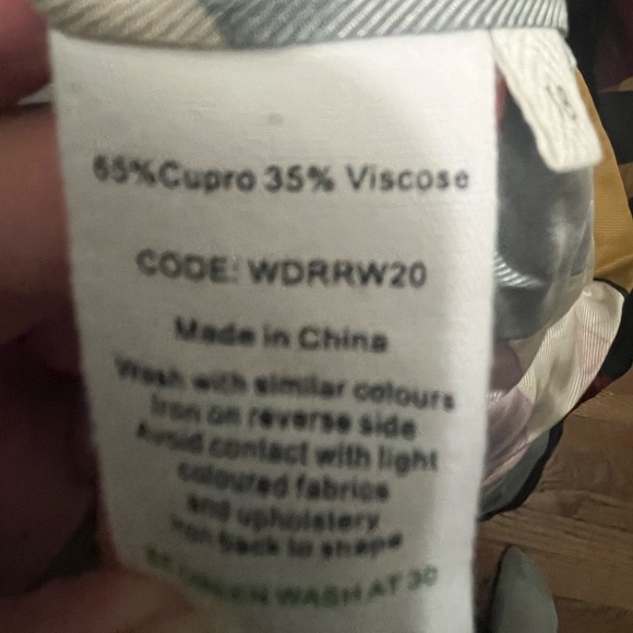 TOAST London geo print cup to blend dress size 18 - Picture 9 of 16